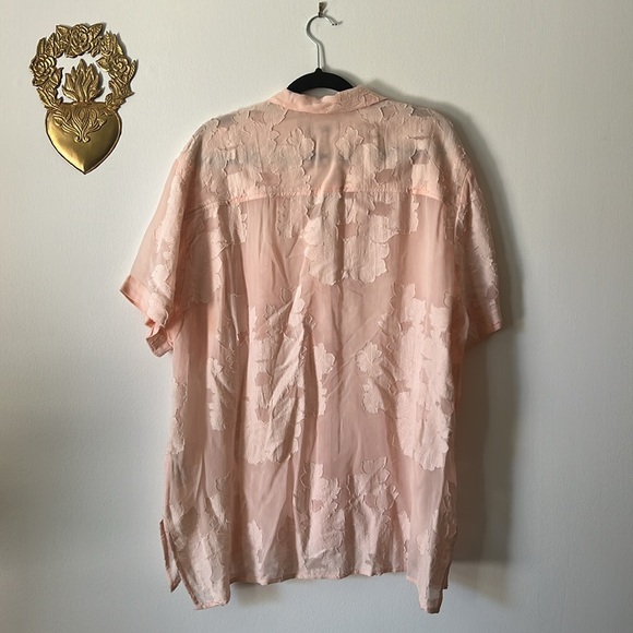 Pink Sheer Wilfred Blouse - Picture 4 of 6